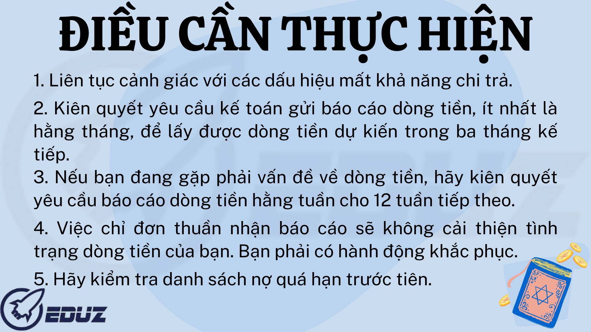 3. Điều cần thực hiện